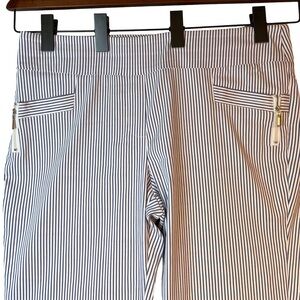 Soho Blue and White Striped Chinos Petite Large